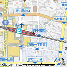 コラボ KollaBo 焼肉 韓国料理 府中店周辺の地図