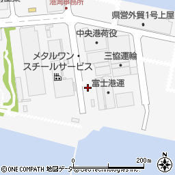 富士港運株式会社　船橋営業所周辺の地図