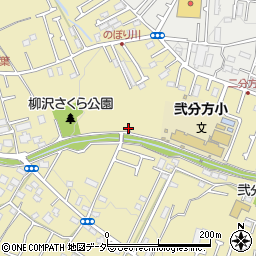東京都八王子市弐分方町510-6周辺の地図
