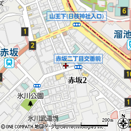赤坂麺処・友周辺の地図