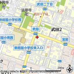 山梨中銀地方創生基金周辺の地図