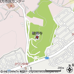 観栖寺周辺の地図