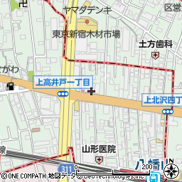 株式会社ユニバーサル園芸社　東京本店周辺の地図