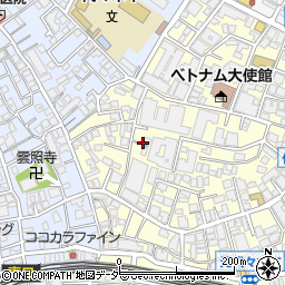 東京都渋谷区元代々木町41周辺の地図