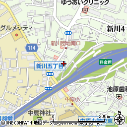 東京都三鷹市新川4丁目9-4周辺の地図