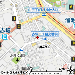 香港料理  吉祥房 赤坂周辺の地図