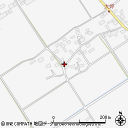千葉県匝瑳市野手443周辺の地図