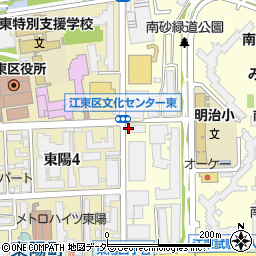 タイムズくすりの福太郎　南砂２丁目店駐車場周辺の地図