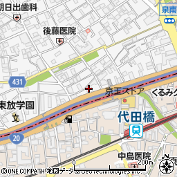 クオール薬局 代田橋店周辺の地図