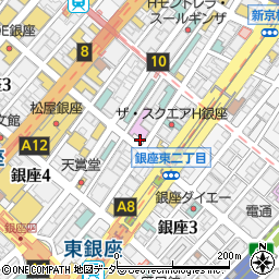 東京都中央区銀座2丁目10-11周辺の地図