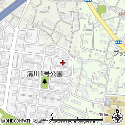 東京都八王子市清川町2周辺の地図