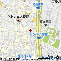 東京都渋谷区元代々木町32周辺の地図