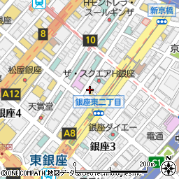 東京都中央区銀座2丁目11-14周辺の地図