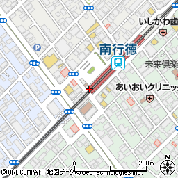 いきなりステーキ南行徳店周辺の地図