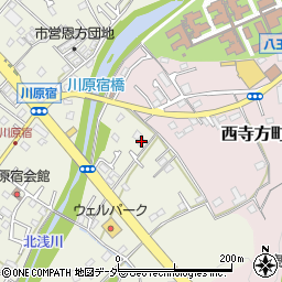東京都八王子市下恩方町1856周辺の地図