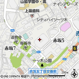 〒107-6129 東京都港区赤坂 赤坂パークビル（２９階）の地図