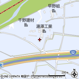 湯澤工業株式会社ペレット工場周辺の地図