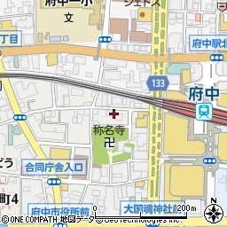 串陣府中店周辺の地図