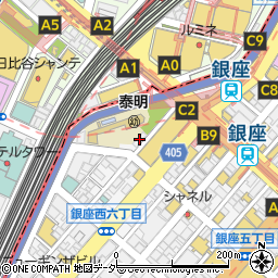加森観光株式会社　東京支社周辺の地図