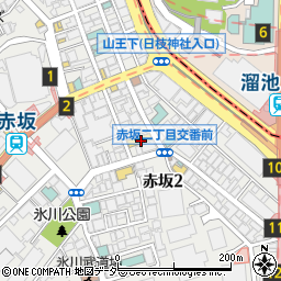 ヒトミ歯科赤坂周辺の地図