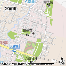 元紺屋町公会堂周辺の地図