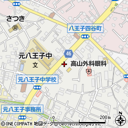 東京都八王子市大楽寺町484周辺の地図