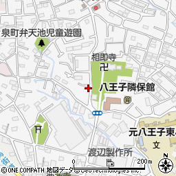 東京都八王子市泉町1104周辺の地図
