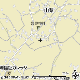 千葉県四街道市山梨1330周辺の地図
