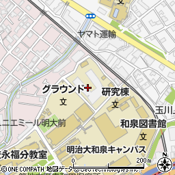 東京都杉並区永福1丁目11周辺の地図