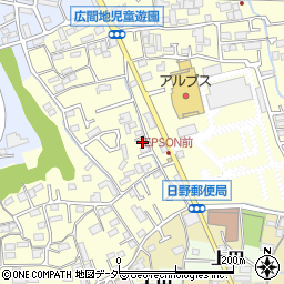 東京都日野市日野2954周辺の地図