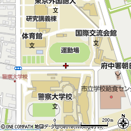 東京都府中市朝日町周辺の地図