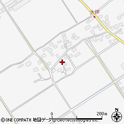 千葉県匝瑳市野手448-1周辺の地図