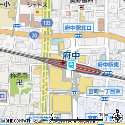 ミアボッカ ぷらりと京王府中店周辺の地図