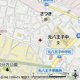 東京都八王子市大楽寺町385周辺の地図