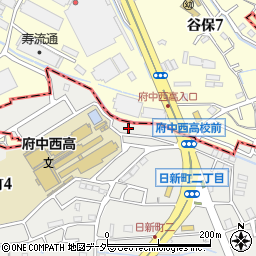 ファミリー　府中国立店周辺の地図