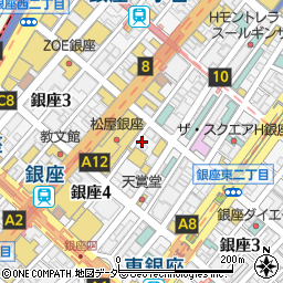 株式会社銀座日本料理会館周辺の地図