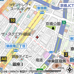 ＣＥＮＴＵＲＹ・ＤＥＮＩＭ　銀座木挽町店周辺の地図