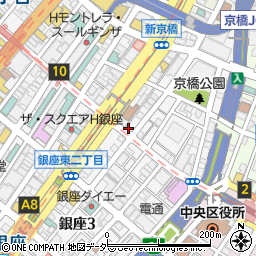No.Sushi Tokyo Ginza周辺の地図