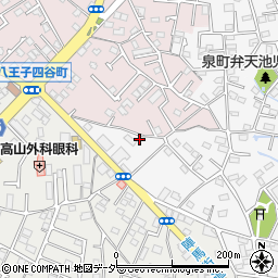 東京都八王子市叶谷町873-2周辺の地図