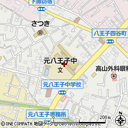 東京都八王子市大楽寺町415周辺の地図