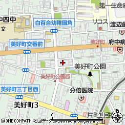 井上荘ー東棟周辺の地図