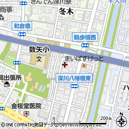 東海ホーム富岡八幡周辺の地図
