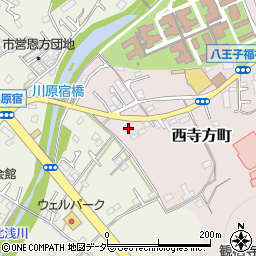 東京都八王子市西寺方町33周辺の地図