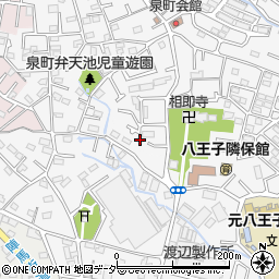 東京都八王子市泉町1101-6周辺の地図