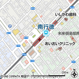 ロッテリア南行徳駅店周辺の地図