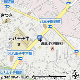 東京都八王子市大楽寺町486周辺の地図