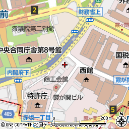 全日通労働組合中央本部周辺の地図