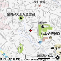 東京都八王子市泉町1101-4周辺の地図