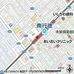 らあめん花月嵐南行徳駅店周辺の地図