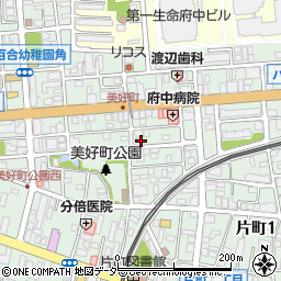〒183-0045 東京都府中市美好町の地図